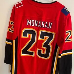 Calgary Flames Sean monahan Home Breakaway Women's Large New No Tag